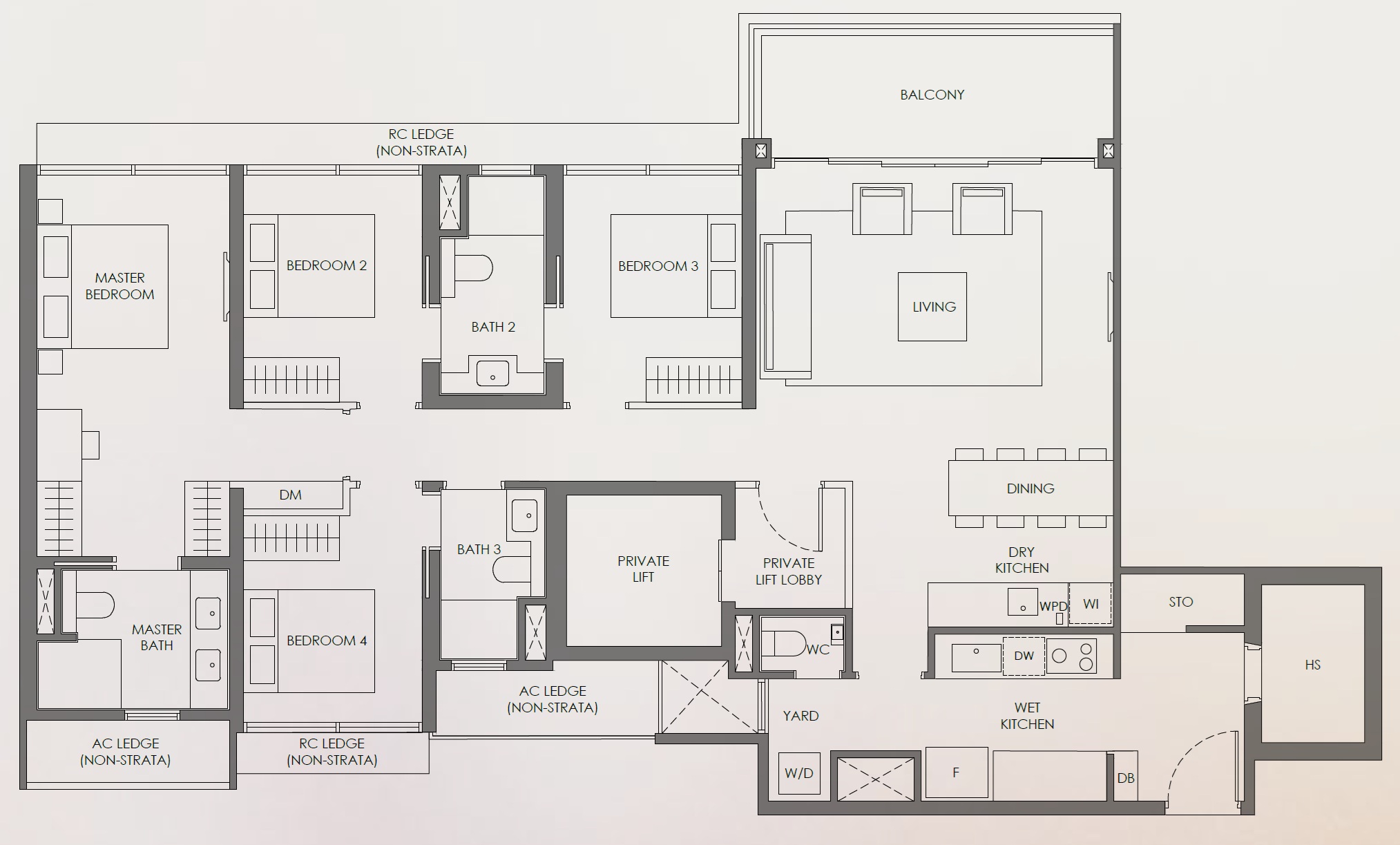 Nava Grove 4 Bedroom Premium floor plan