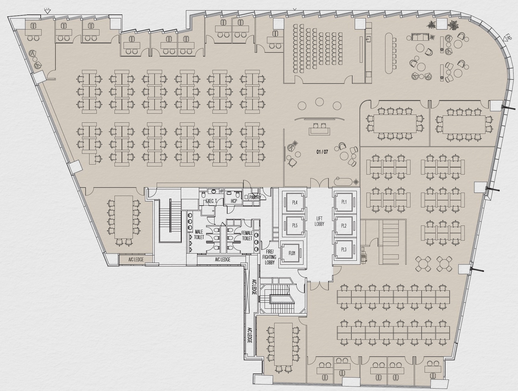 Visioncrest Orchard level 5 floor plan