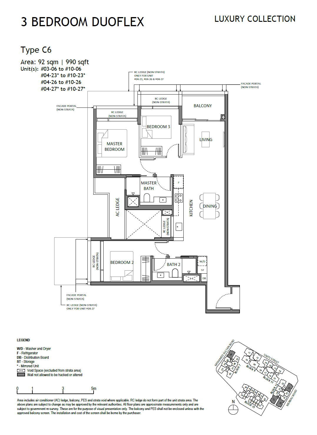 The Robertson Opus floor plan