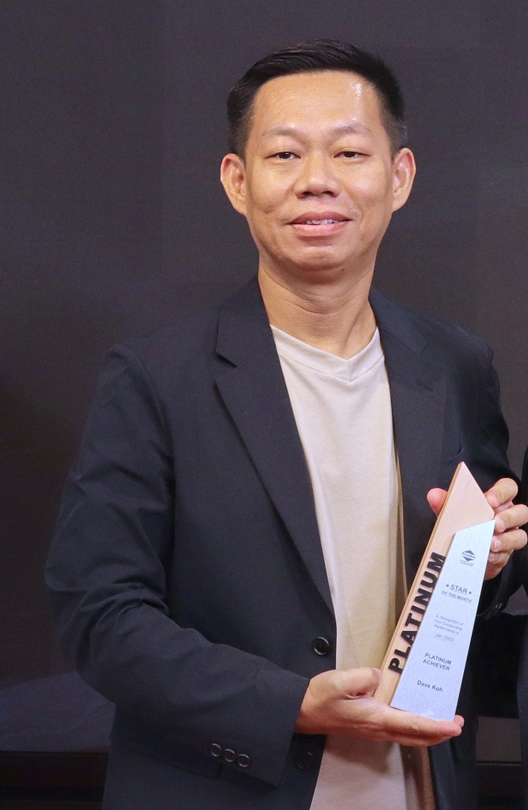 Singapore real estate agent Dave Koh