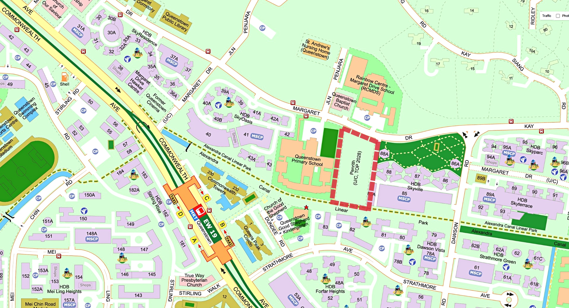 Penrith condo location
