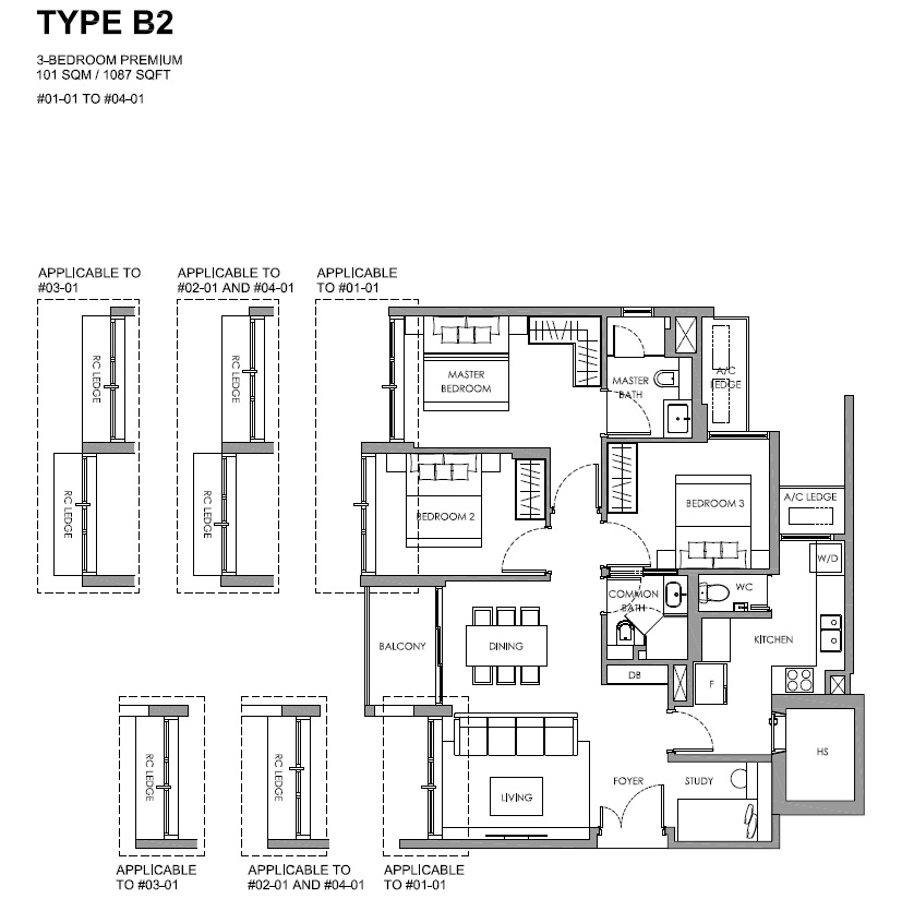Hillshore 3 Premium floor plan