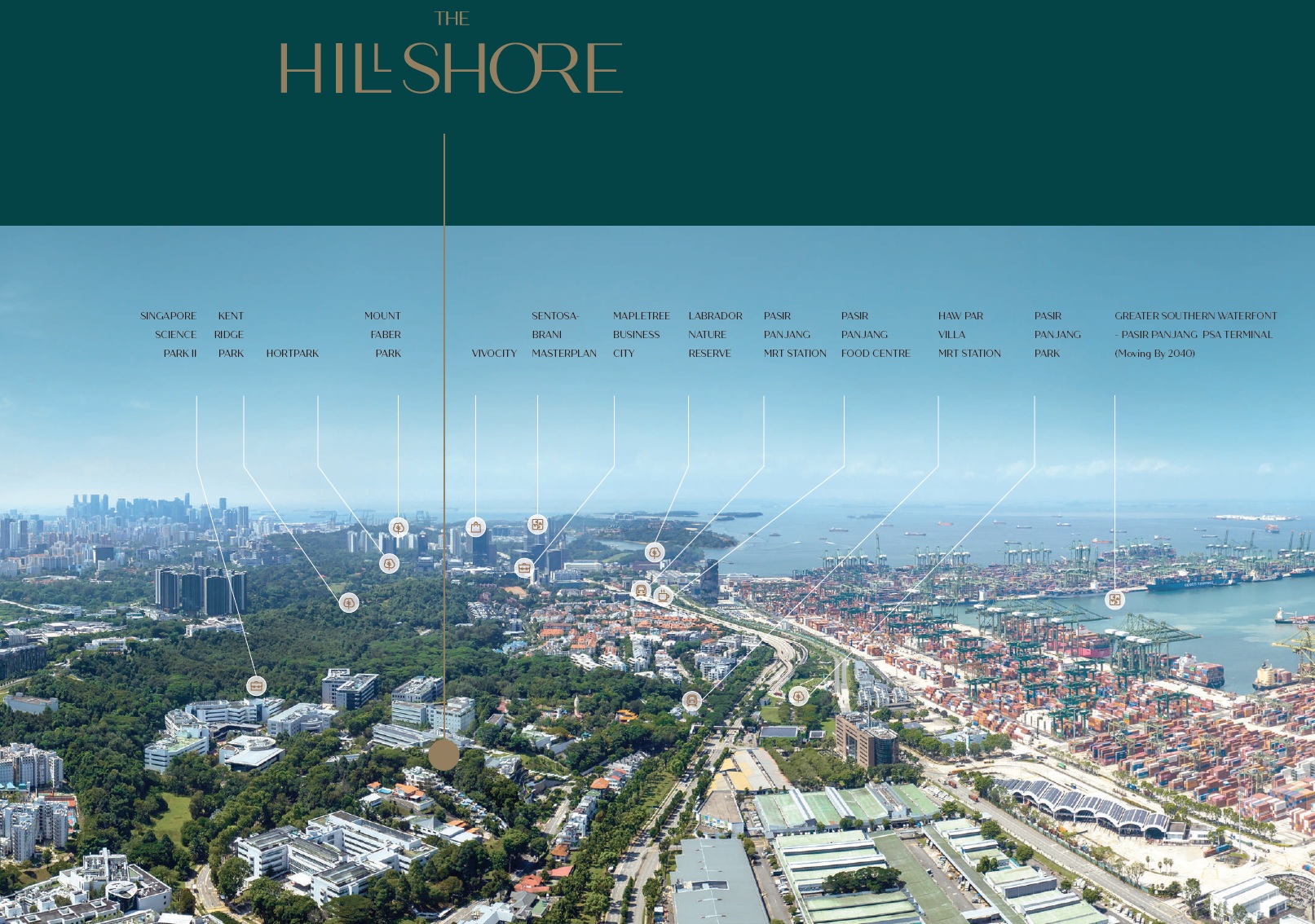 Hillshore condo location photo